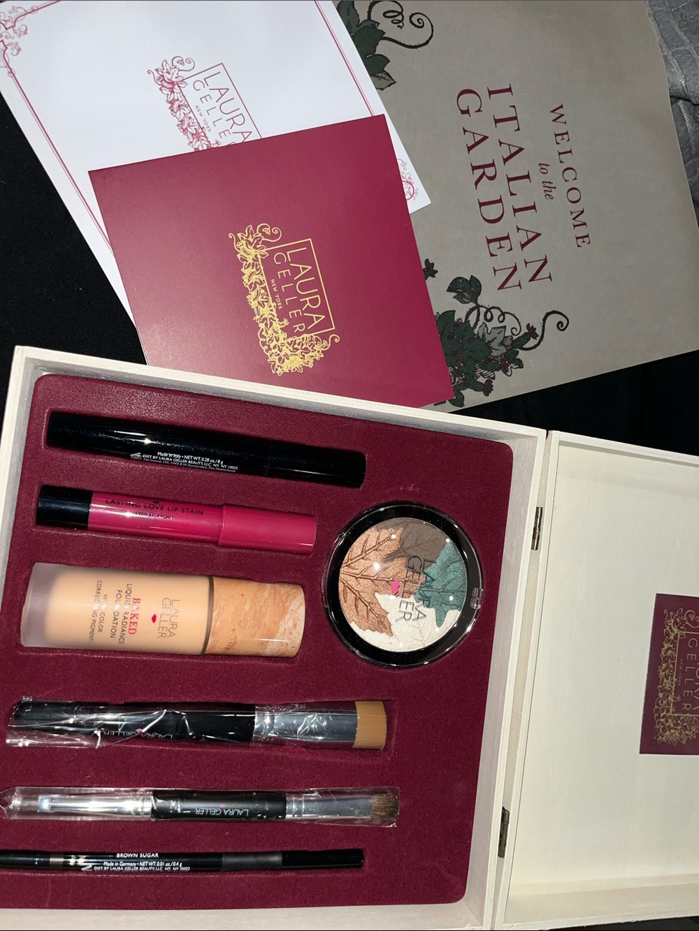 💕NEW LAURA GELLER WELCOME TO ITALIAN GARDEN MAKEUP SET💕